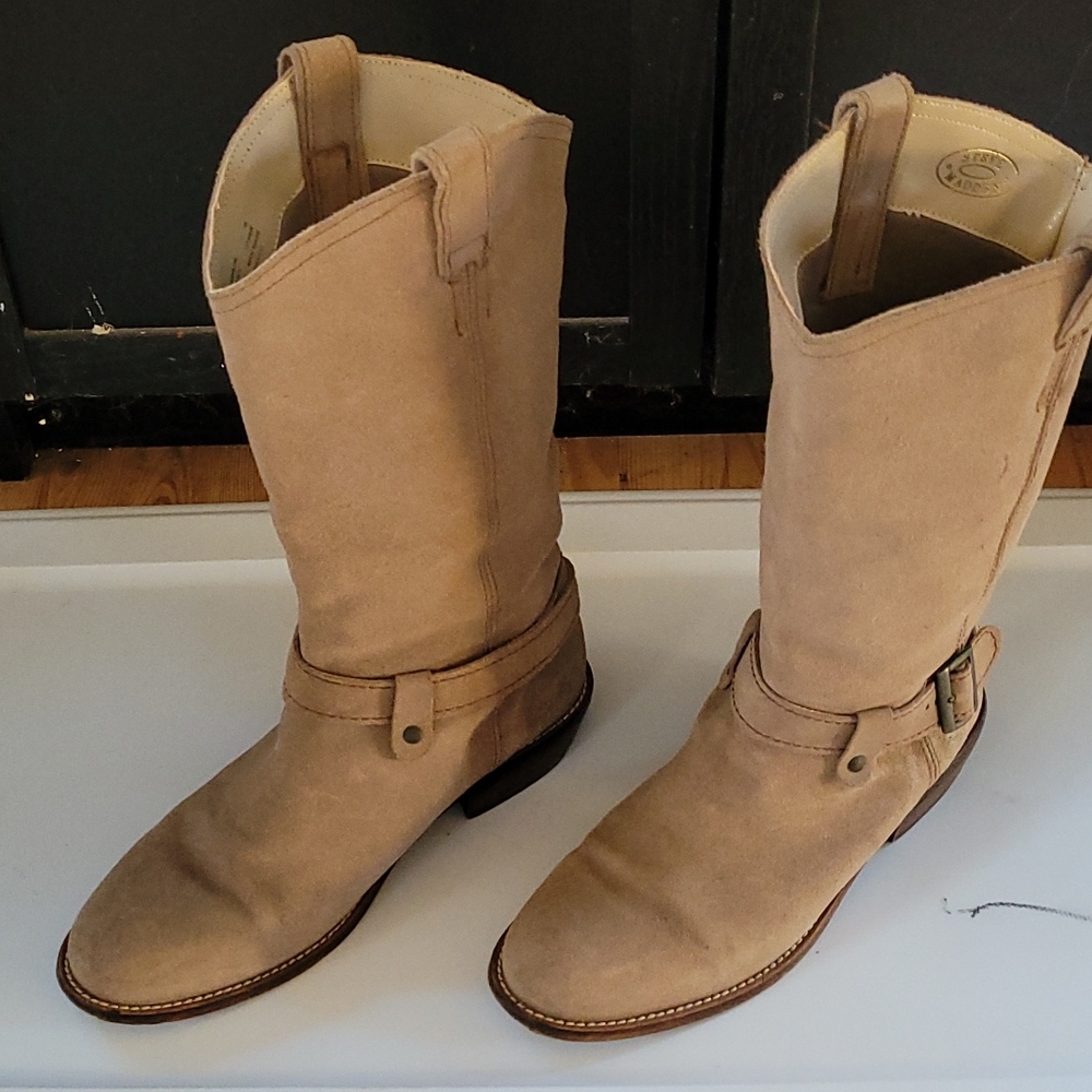 Steve Madden leather boots, size 10